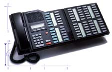 M7324 Telephone Set with KLM